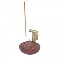 Incense Holder Incense Burner Incense Plate for Stick Cone Fragrant Woods,+ Jet Torch Lighter Gasoline 1 PCS.